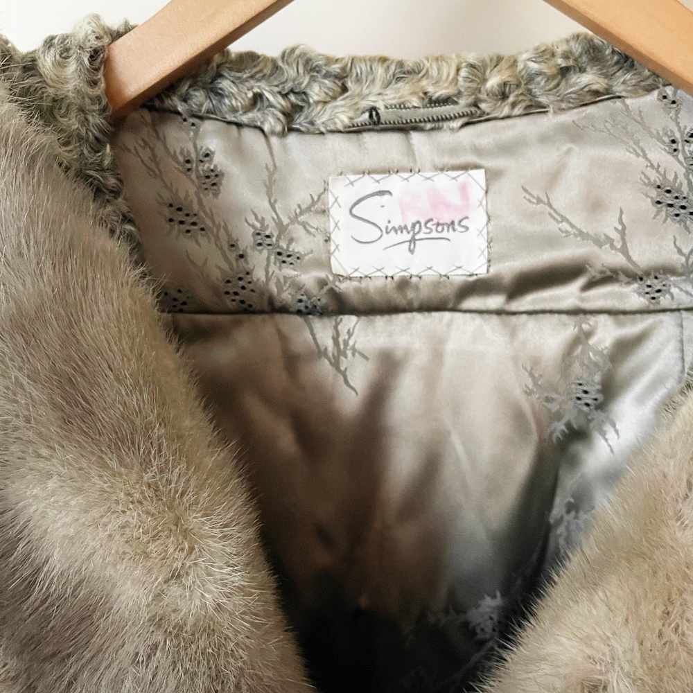 Fabulous 1960s Astrakhan Fur Coat